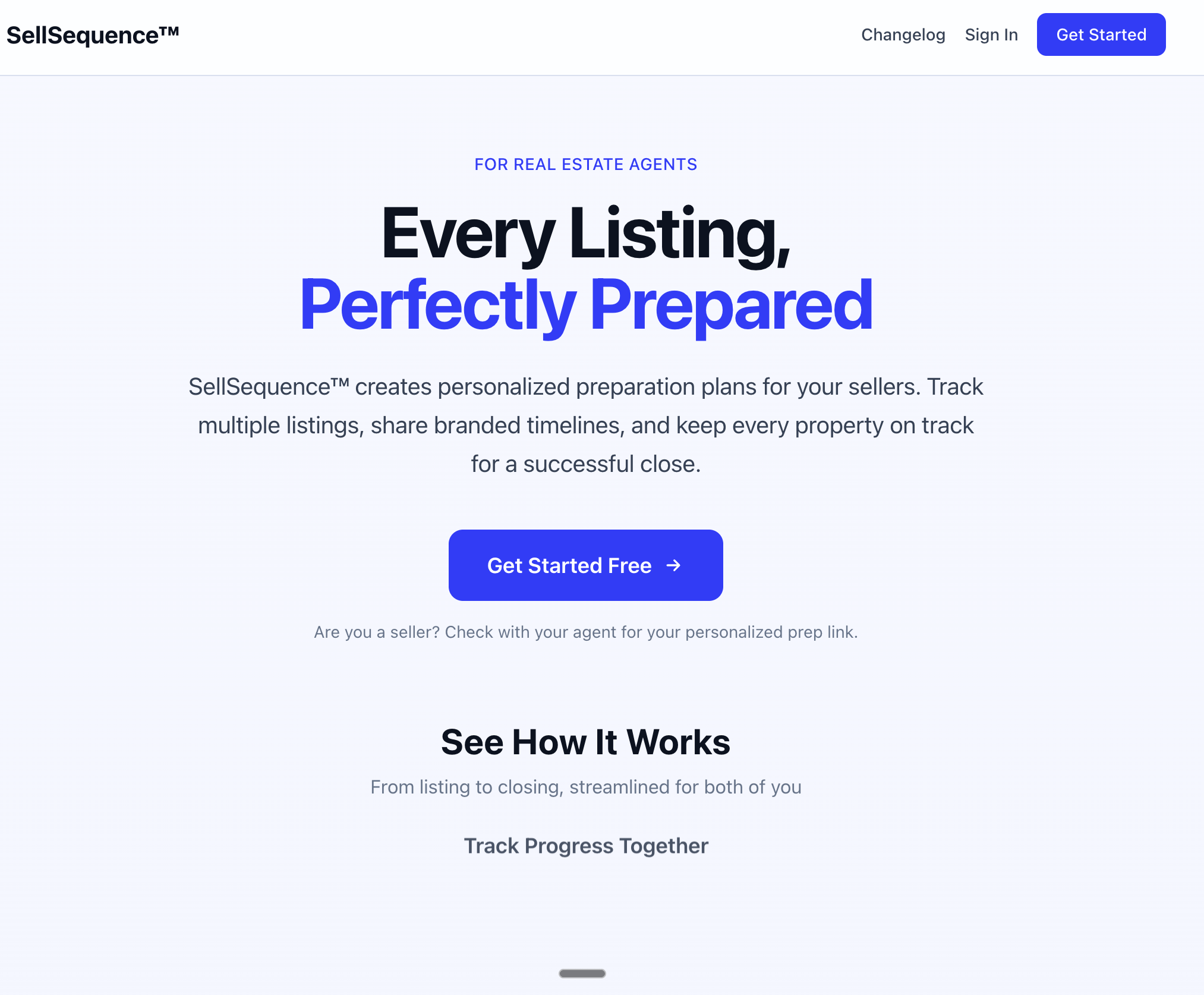 SellSequence screenshot